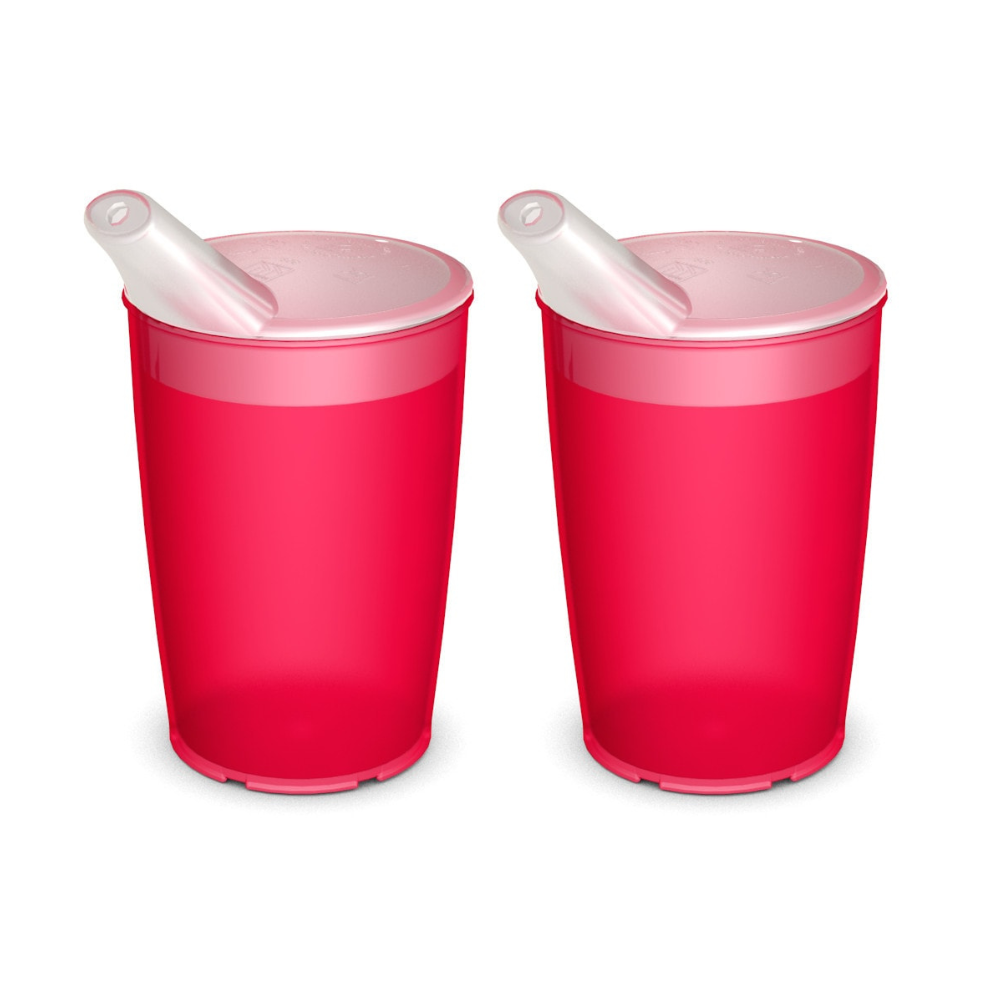 2er Cup Scale Set with Spouted Lid, small opening