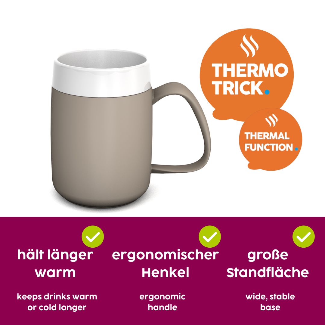 Mug with double wall