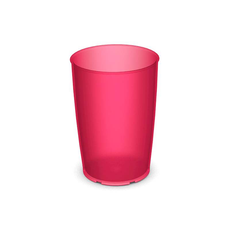 Cup scale with spouted lid, small opening