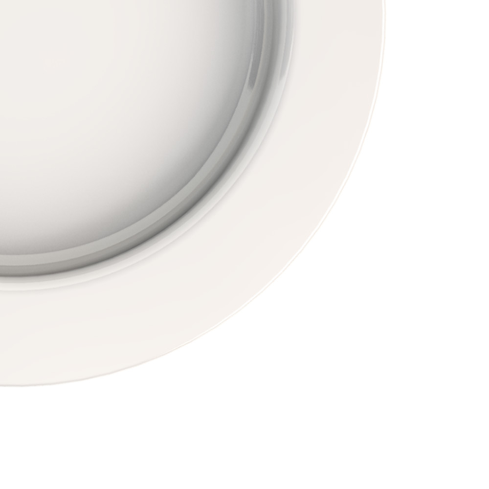 Large plate with sloped base