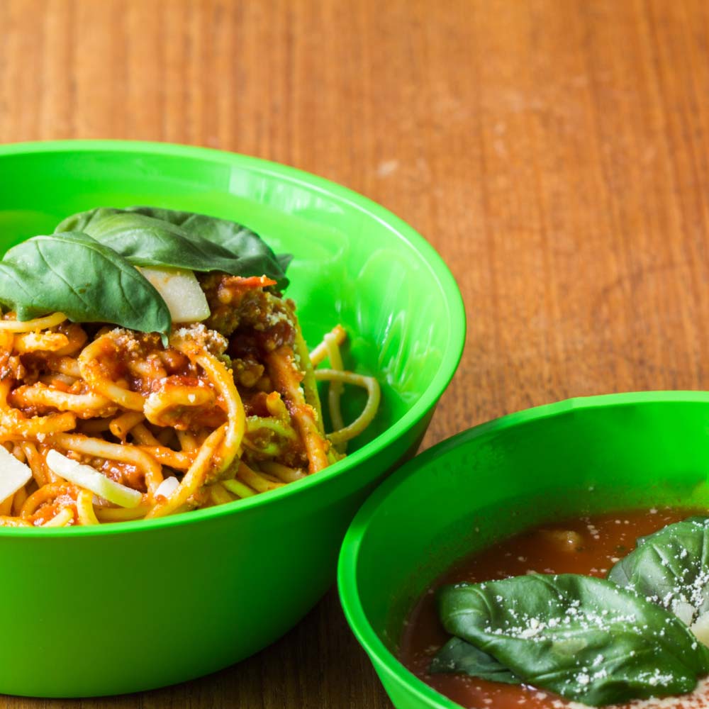 ORNAMIN ECOBOX Luxemburg gefüllt mit Essen