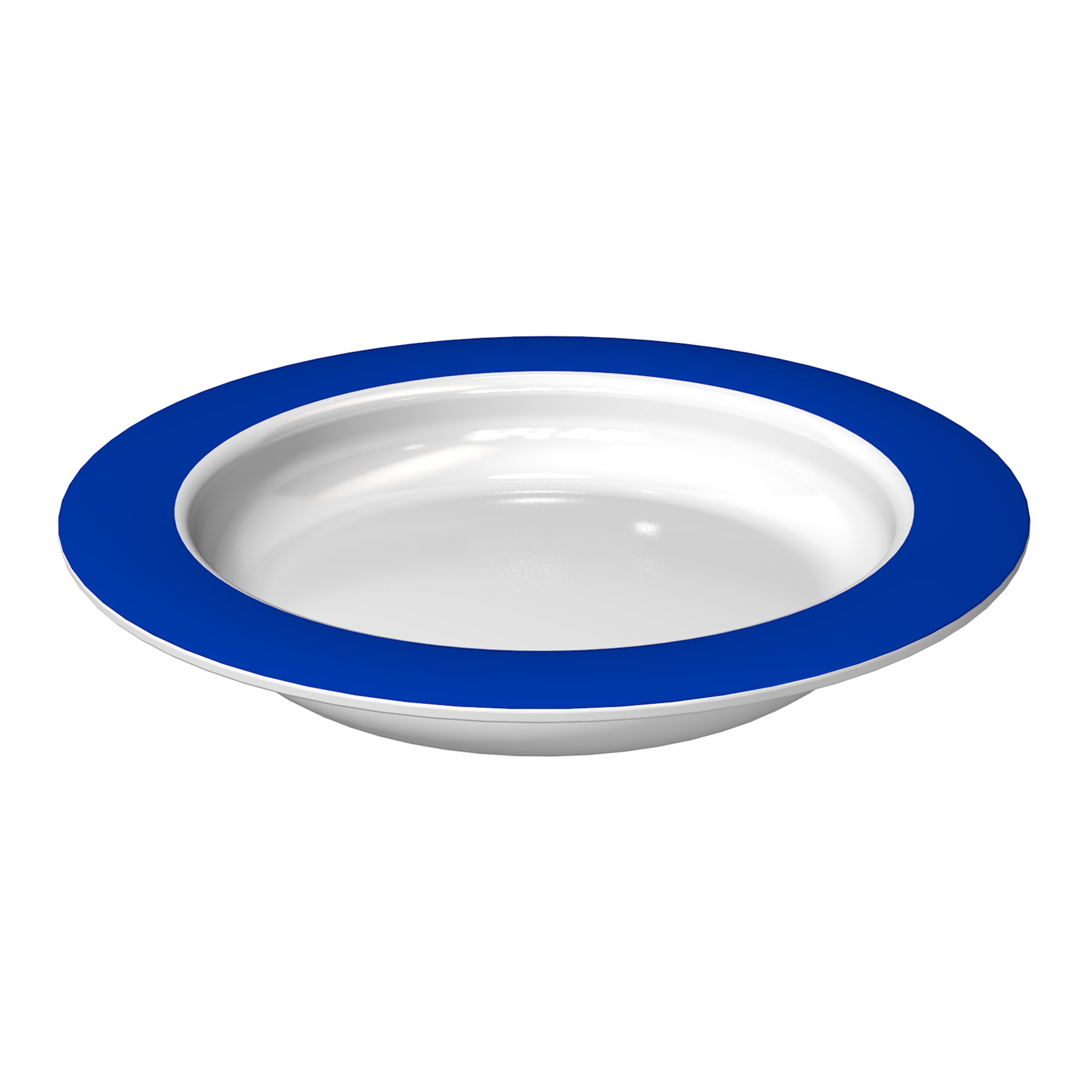 Small plate with sloped base  Small plate with sloped base