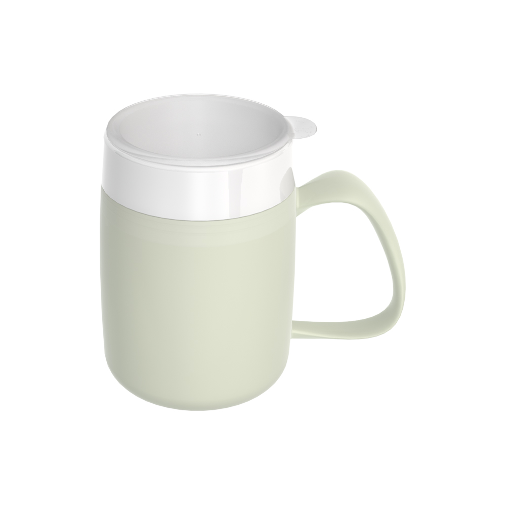Mug with internal cone with lid
