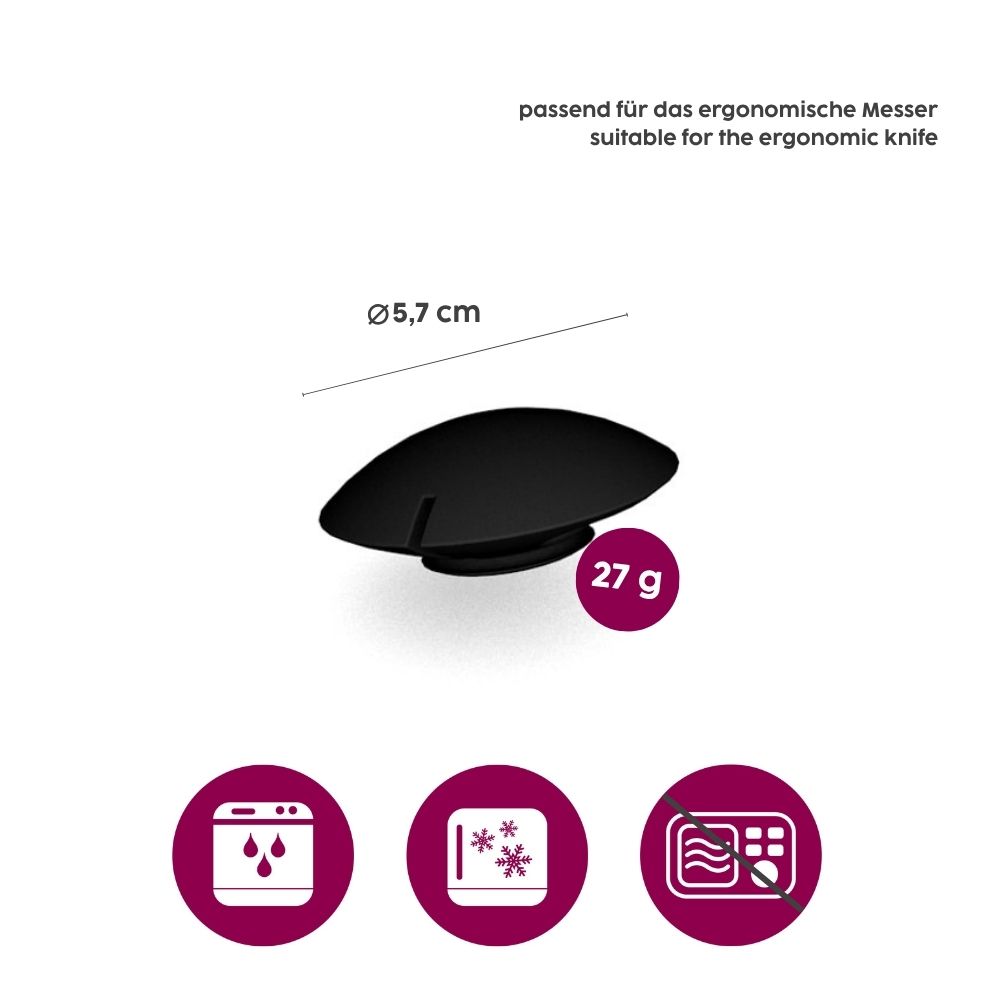 Grip Cushion for ergonomic knife