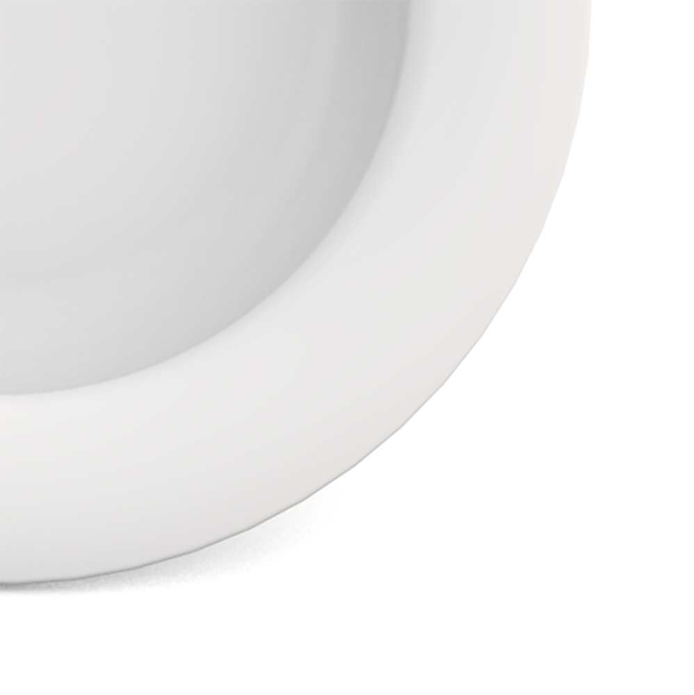 Bowl with sloped base