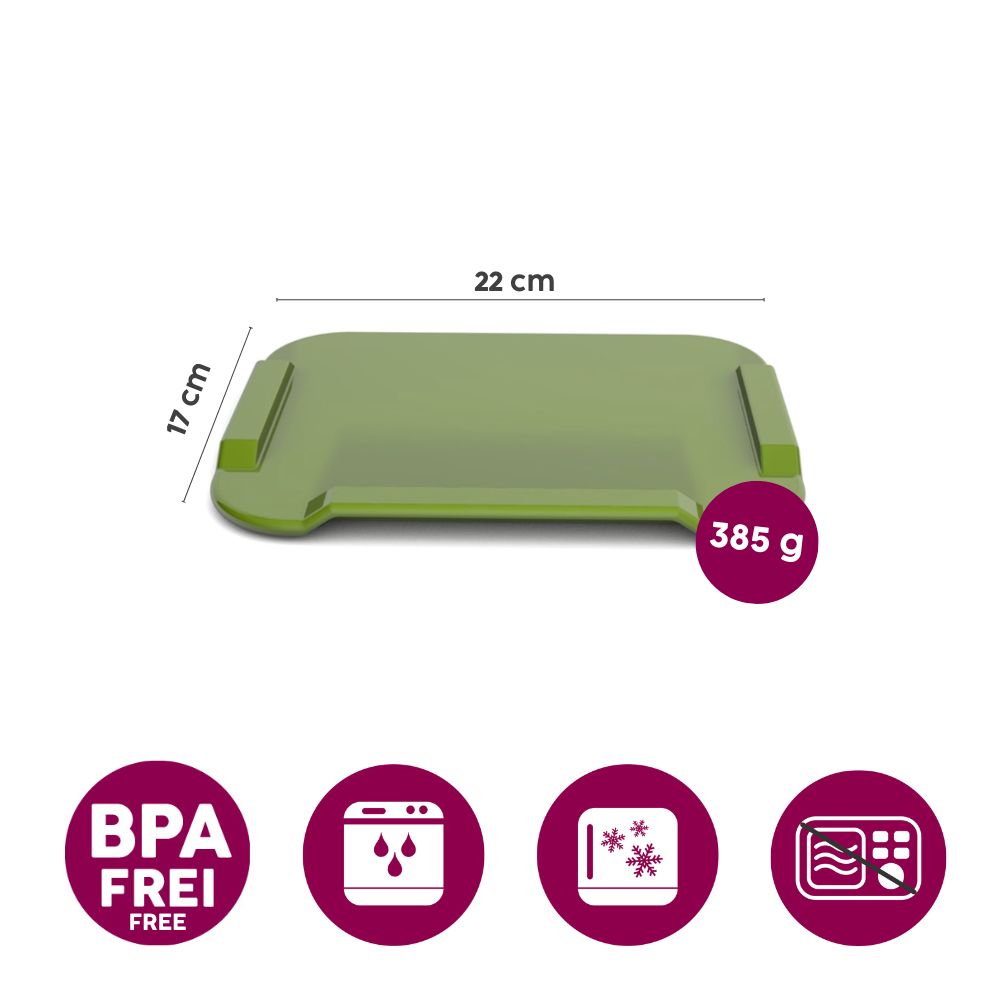 Small non-slip board with preparation aid