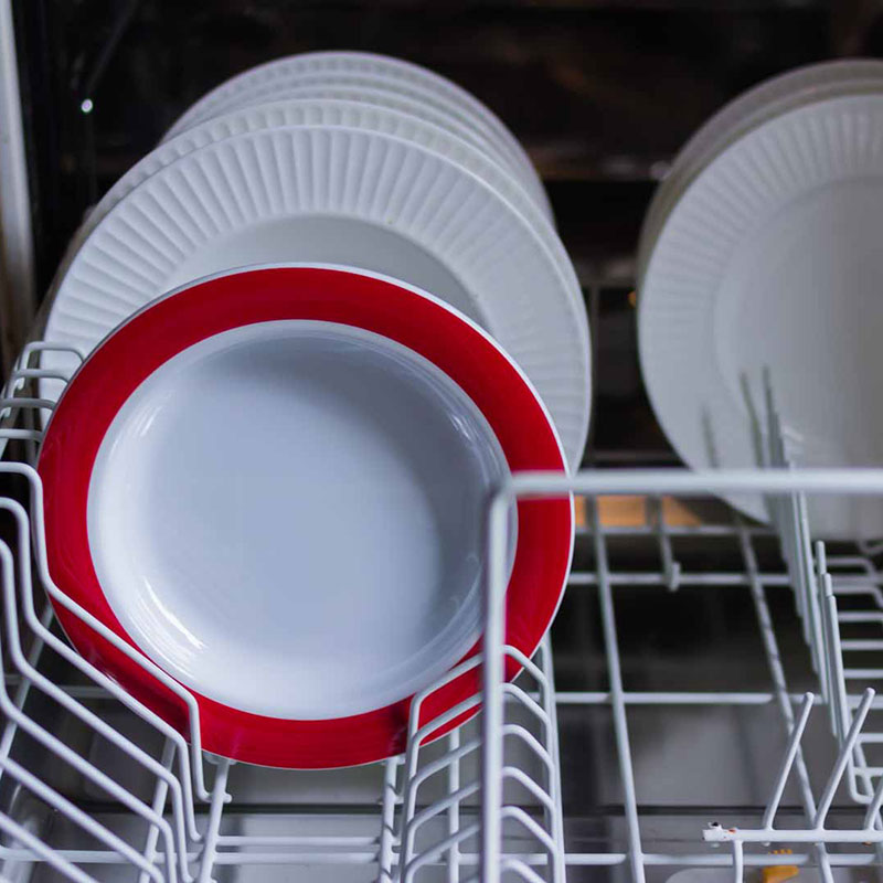 Small plate with sloped base  Small plate with sloped base