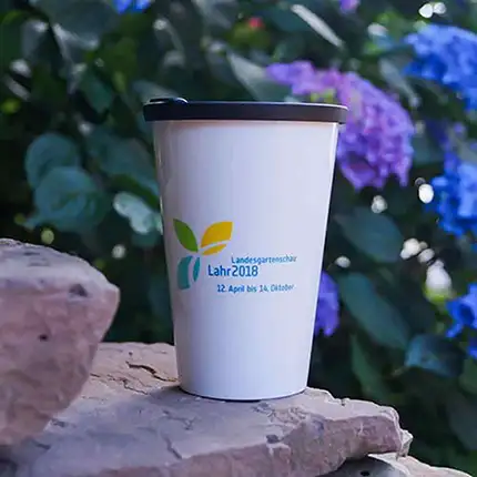 ORNAMIN Mehrwegbecher für die Landesgartenshow