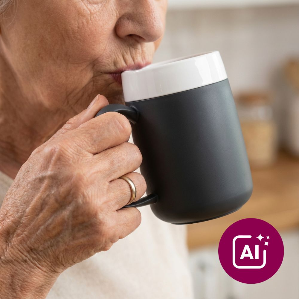 Mug with double wall