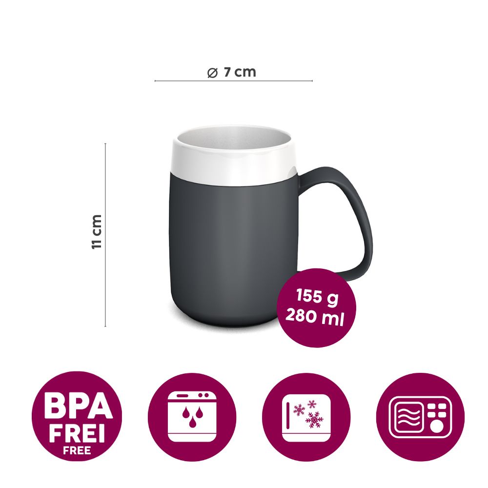 Mug with double wall