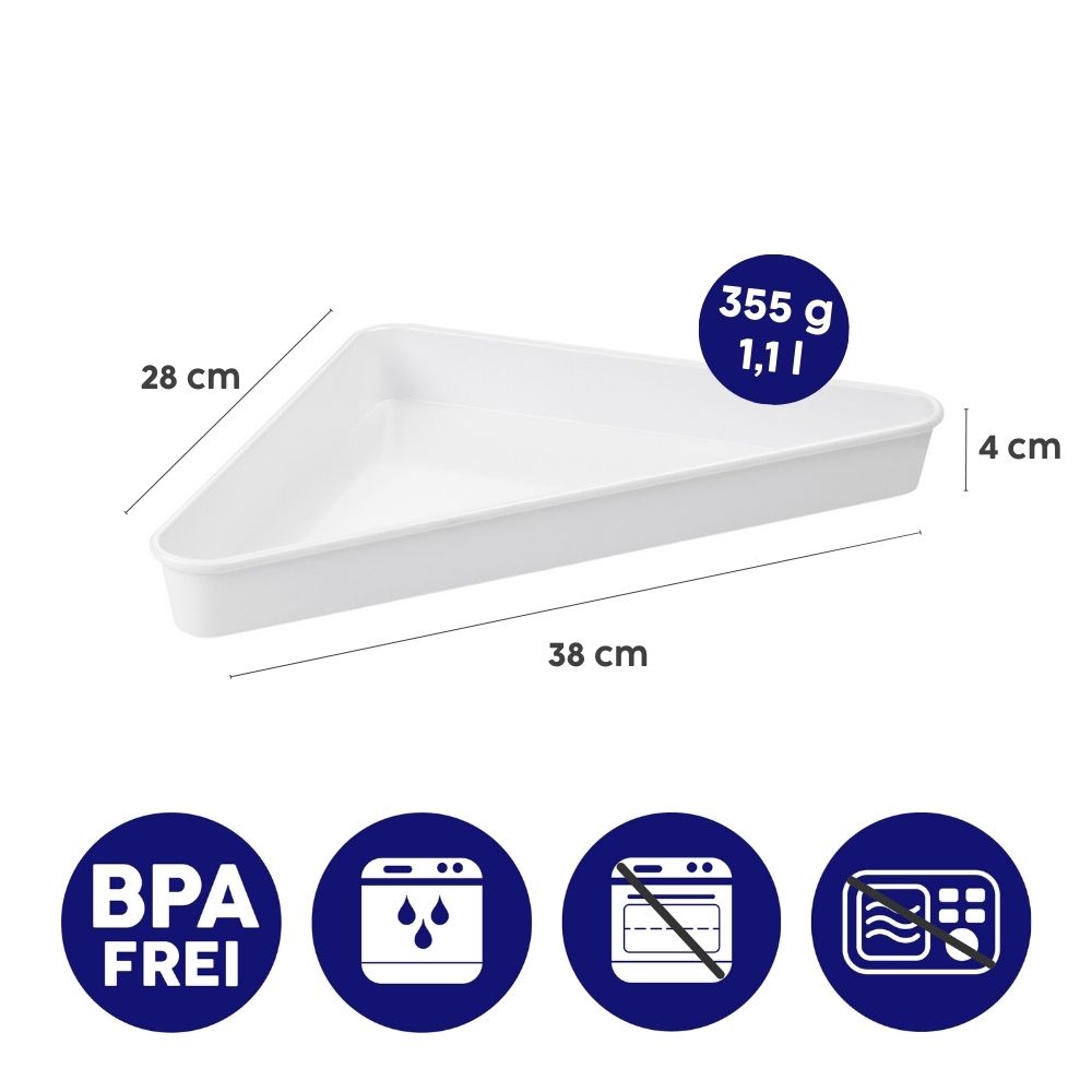 Schuer Triangle M - 4 cm deep