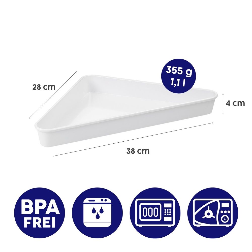 Schuer Triangle M - 4 cm deep