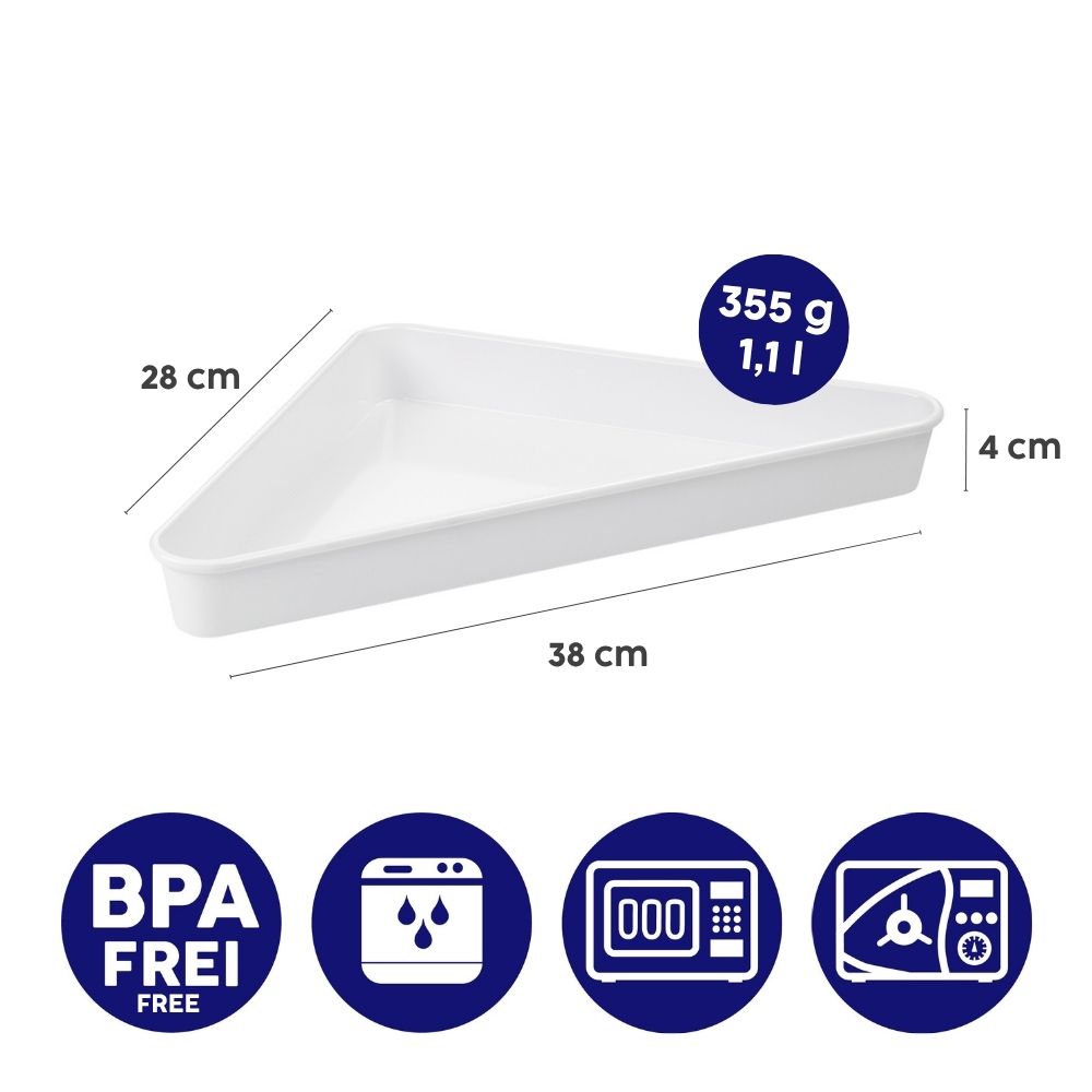 Schuer Triangle M - 4 cm deep
