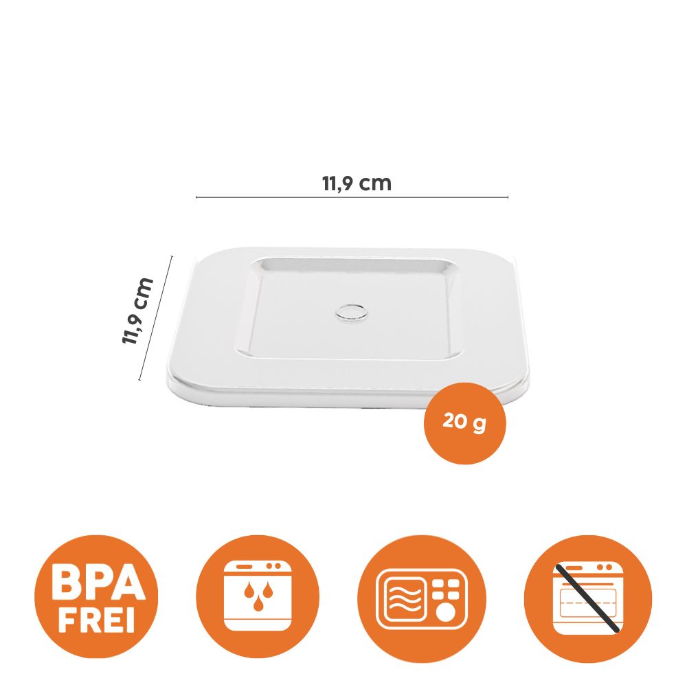 Lid for dessert bowl