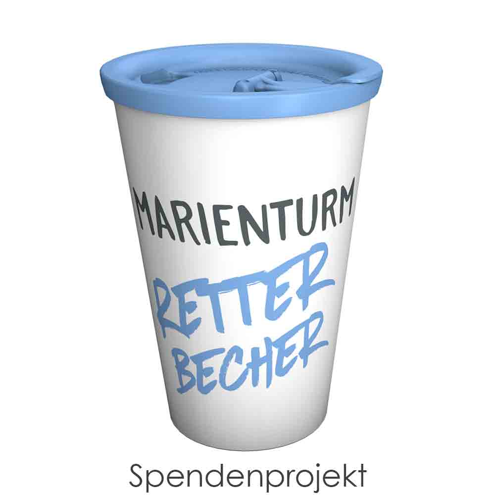 Great Gloria Marienturm Retter-mug with drinking lid