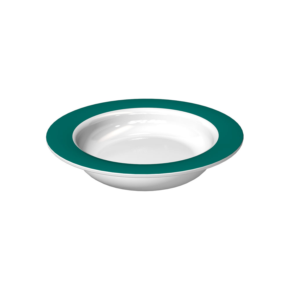 Bowl with sloped base