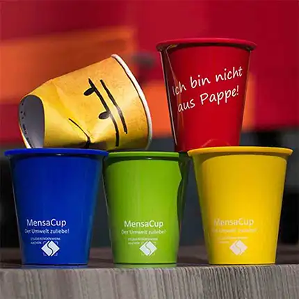 ORNAMIN Coffee to-go Mehrwegbecher im Studierendenwerk-Aachen