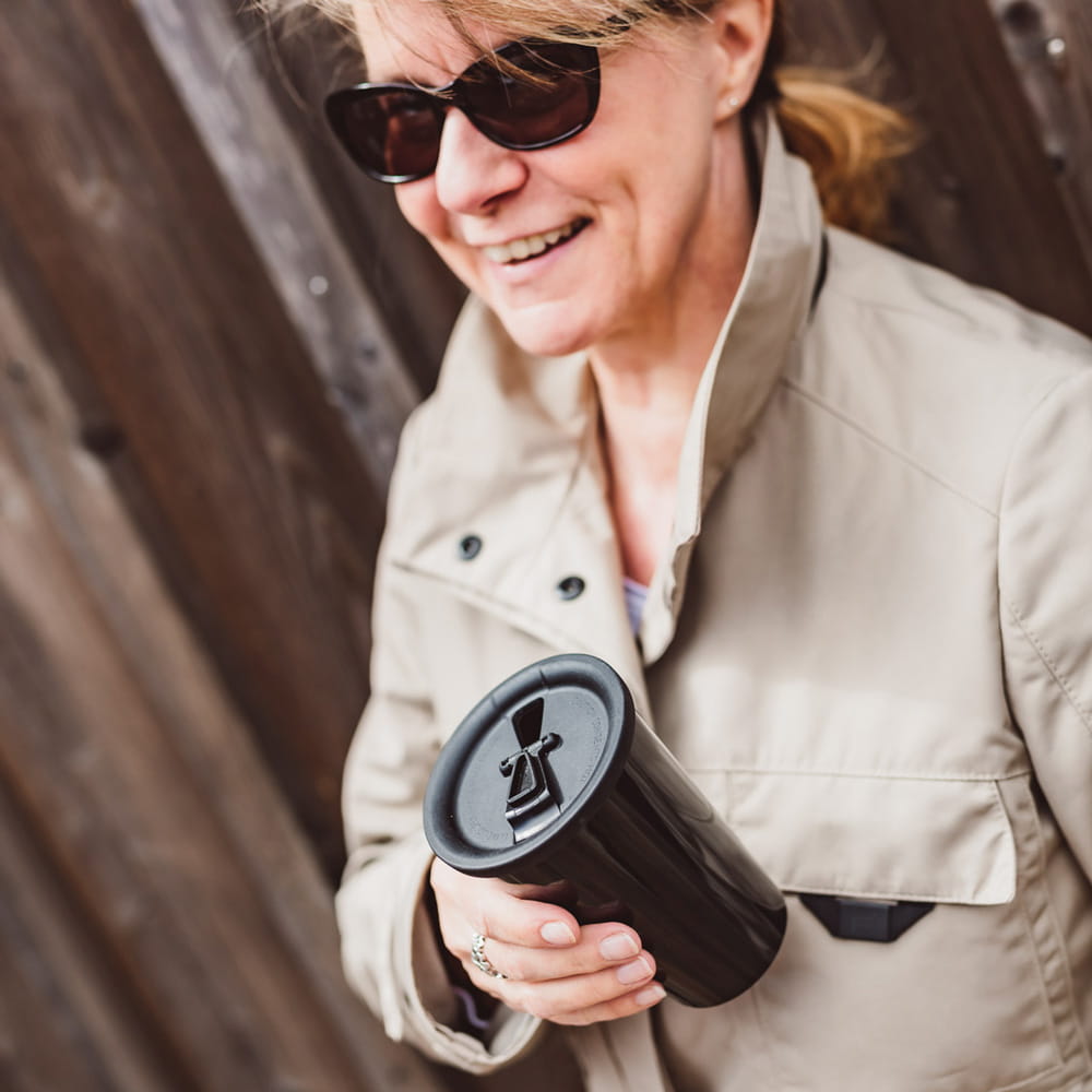 Great Gloria with drinking lid