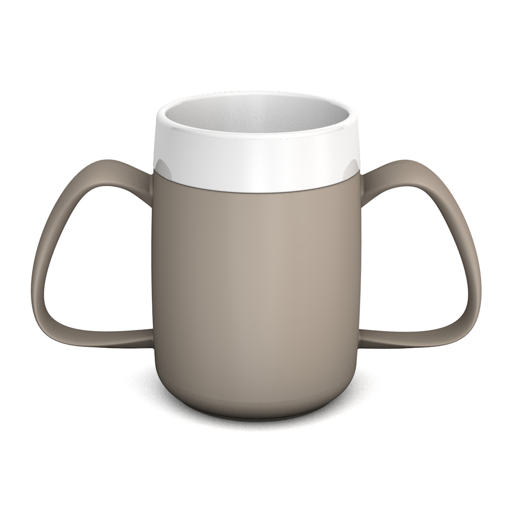 Two handled mug with internal cone Two handled mug with internal cone