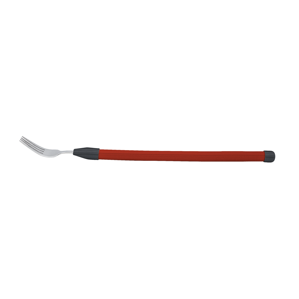 Stainless steel fork with flexible handle