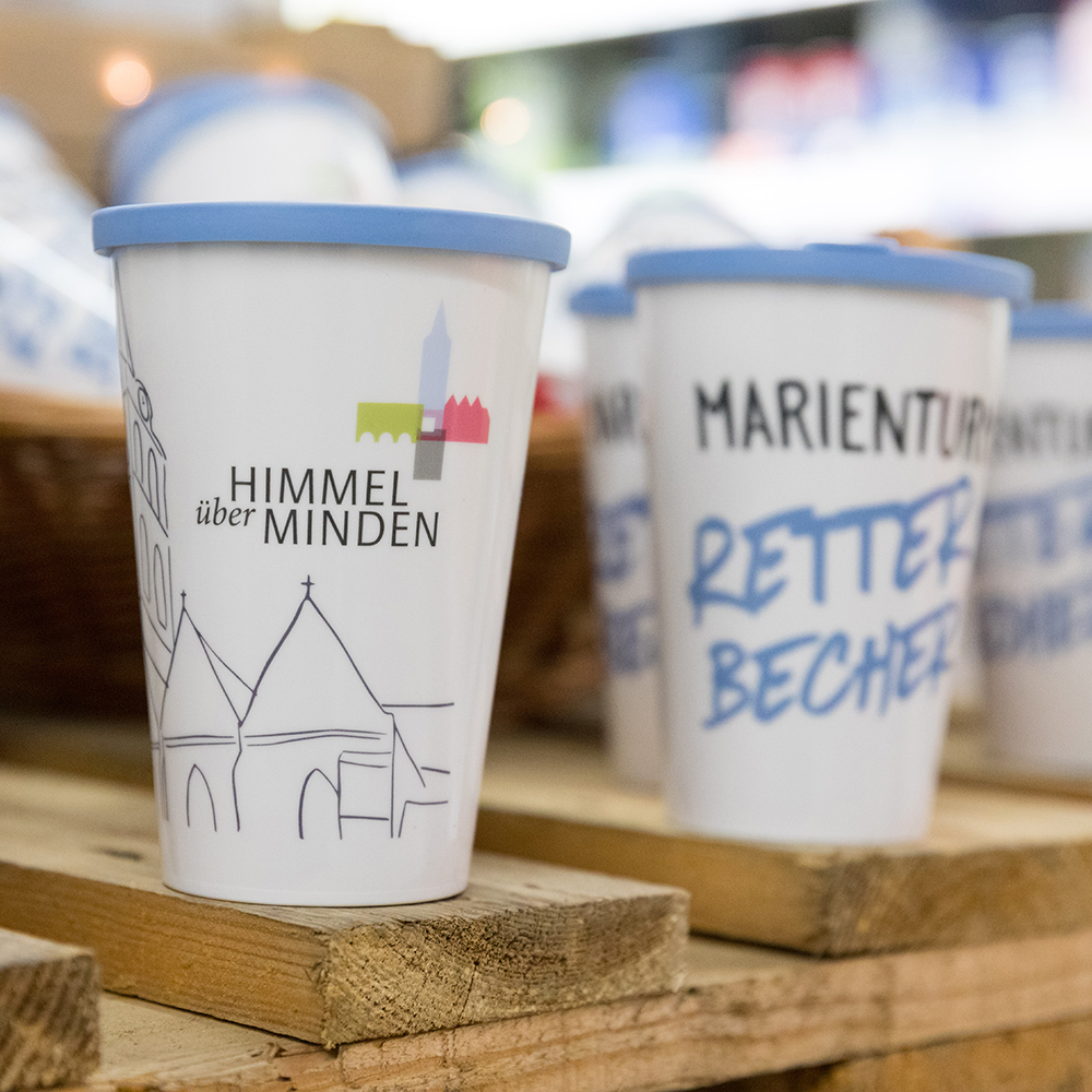 Great Gloria Marienturm Retter-mug with drinking lid