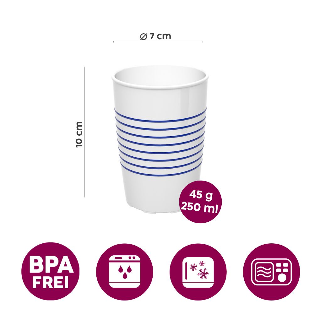 Non-slip cup with rings with therapeutic drinking lid