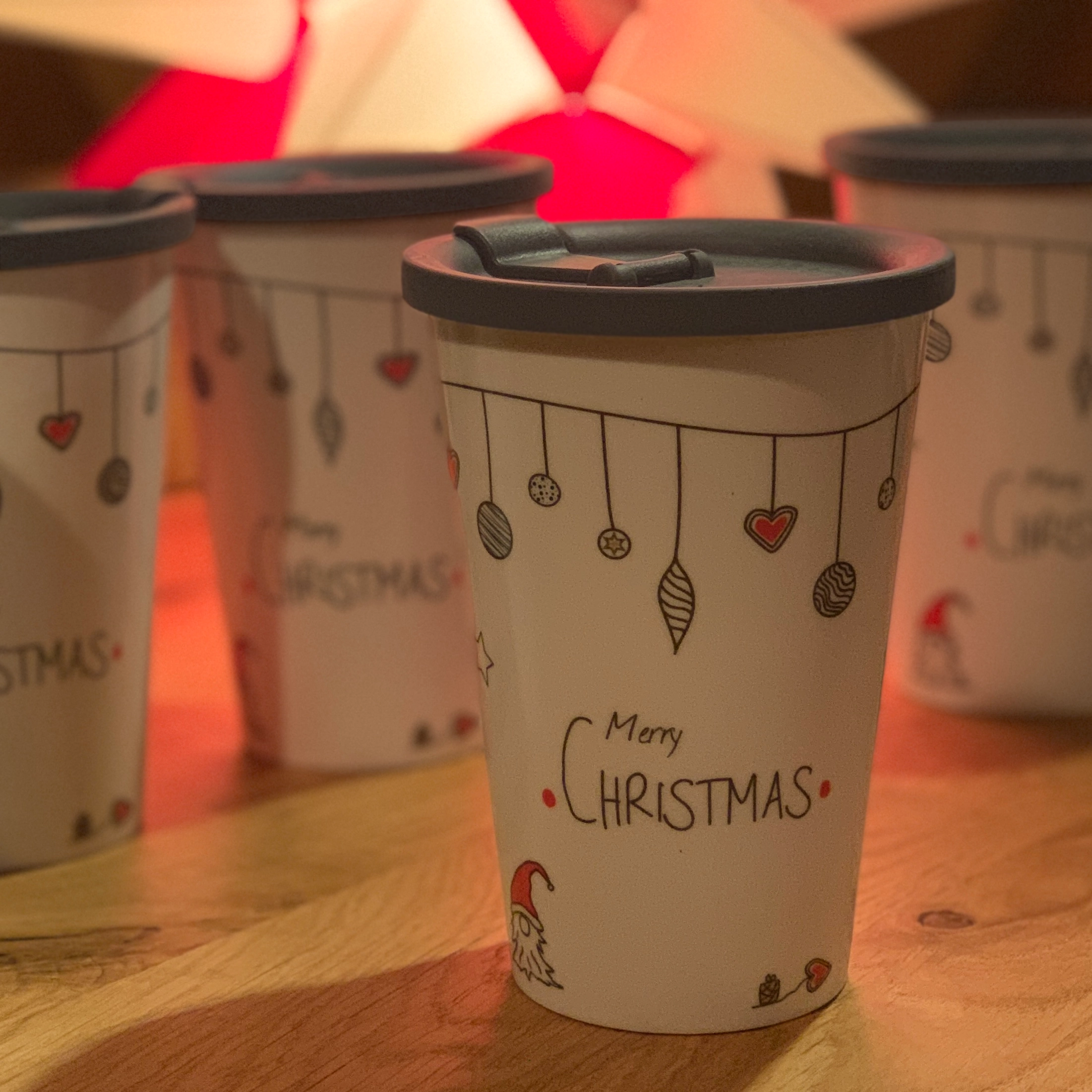Great Gloria christmas-edition with drinking lid Great Gloria christmas-edition with drinking lid