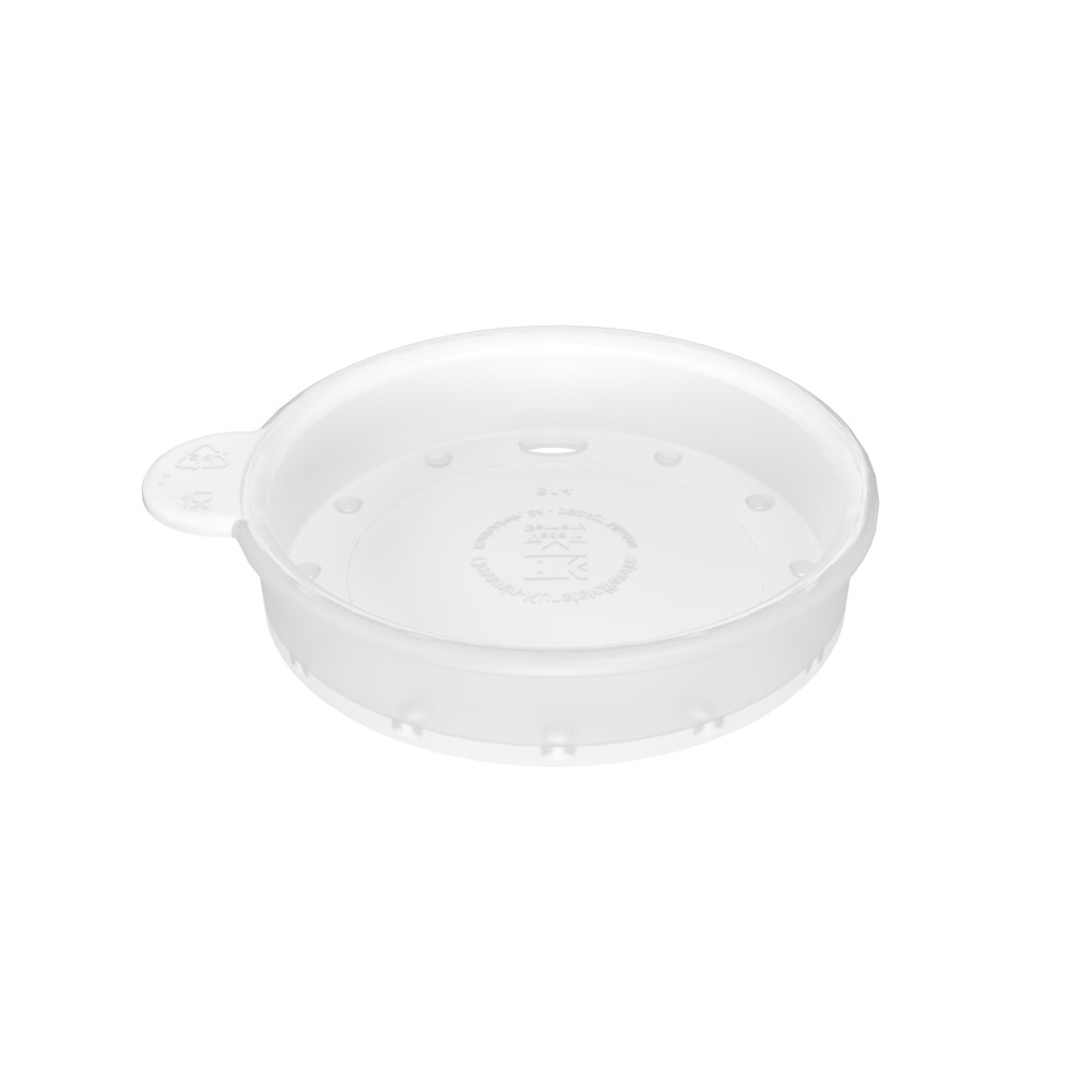 Mug with double wall and therapeutic drinking lid Mug with double wall and therapeutic drinking lid