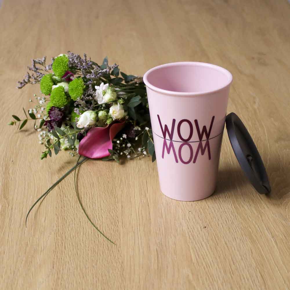 Great Gloria Wow Mom with drinking lid