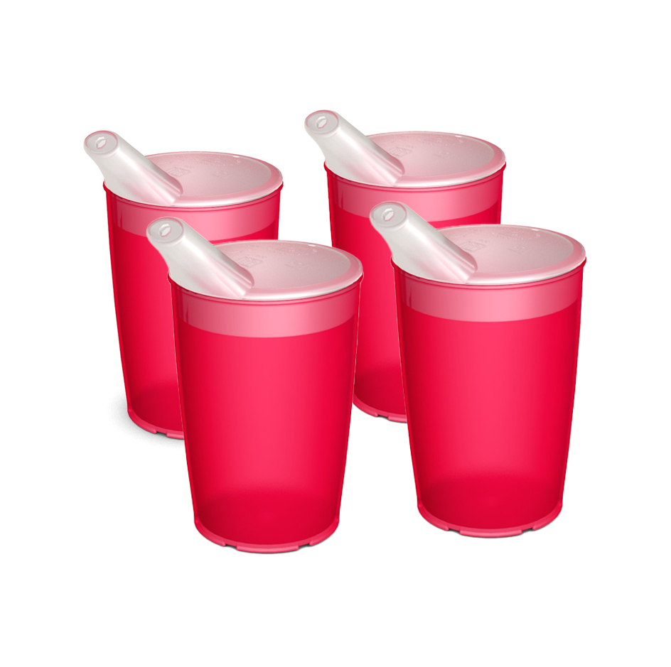 4er Cup Scale Set with Spouted Lid, small opening