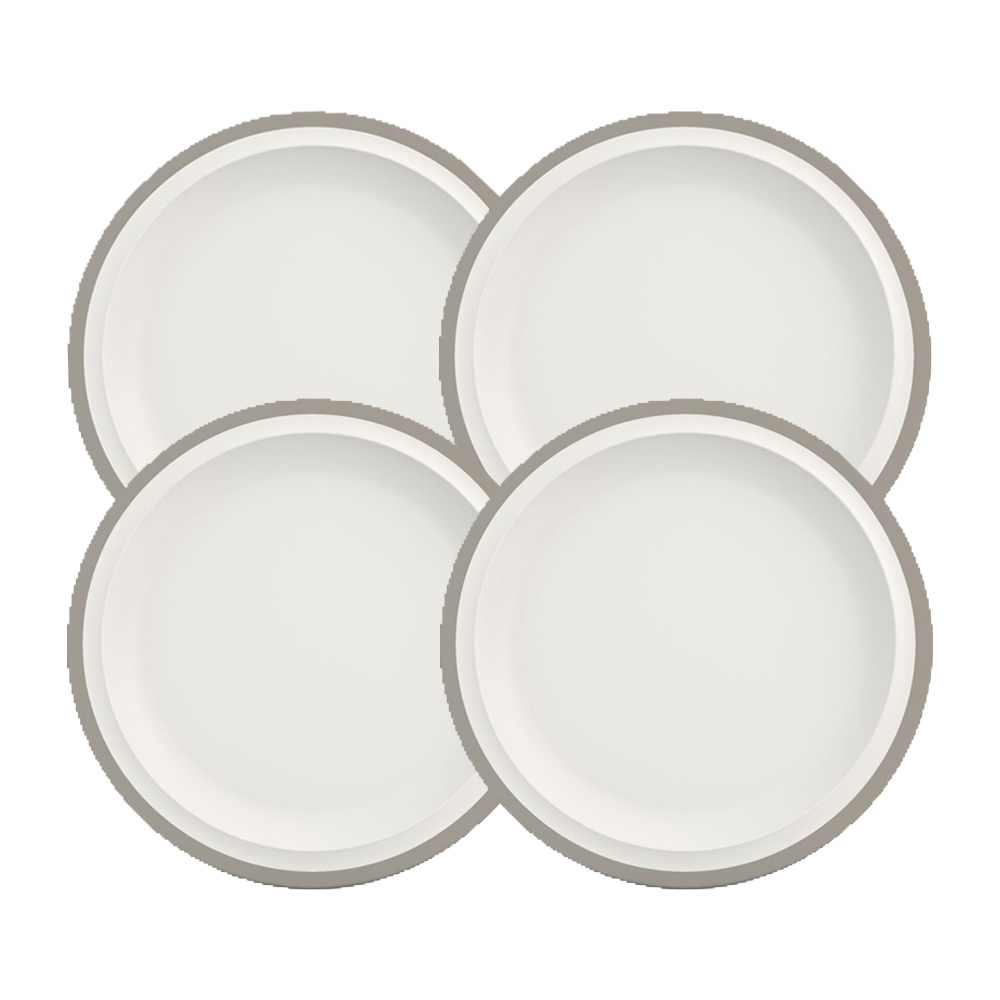 Set of 4 Dinner plates Classic