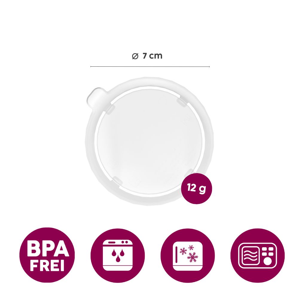 Discreet drinking lid