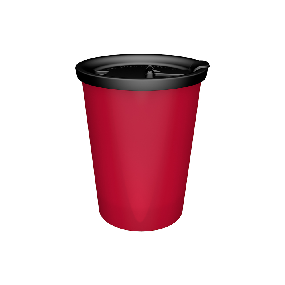 Hot Hugo with drinking lid