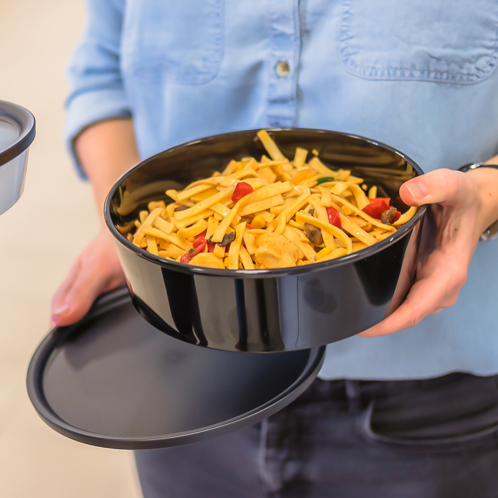 ORNAMIN Food To go Schale Big Bruno mit essen