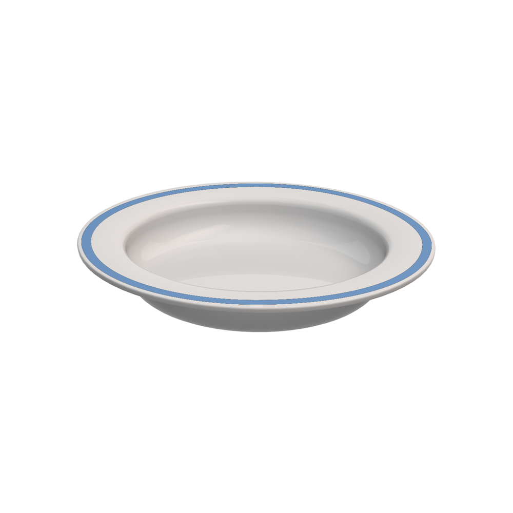 Small plate with sloped base