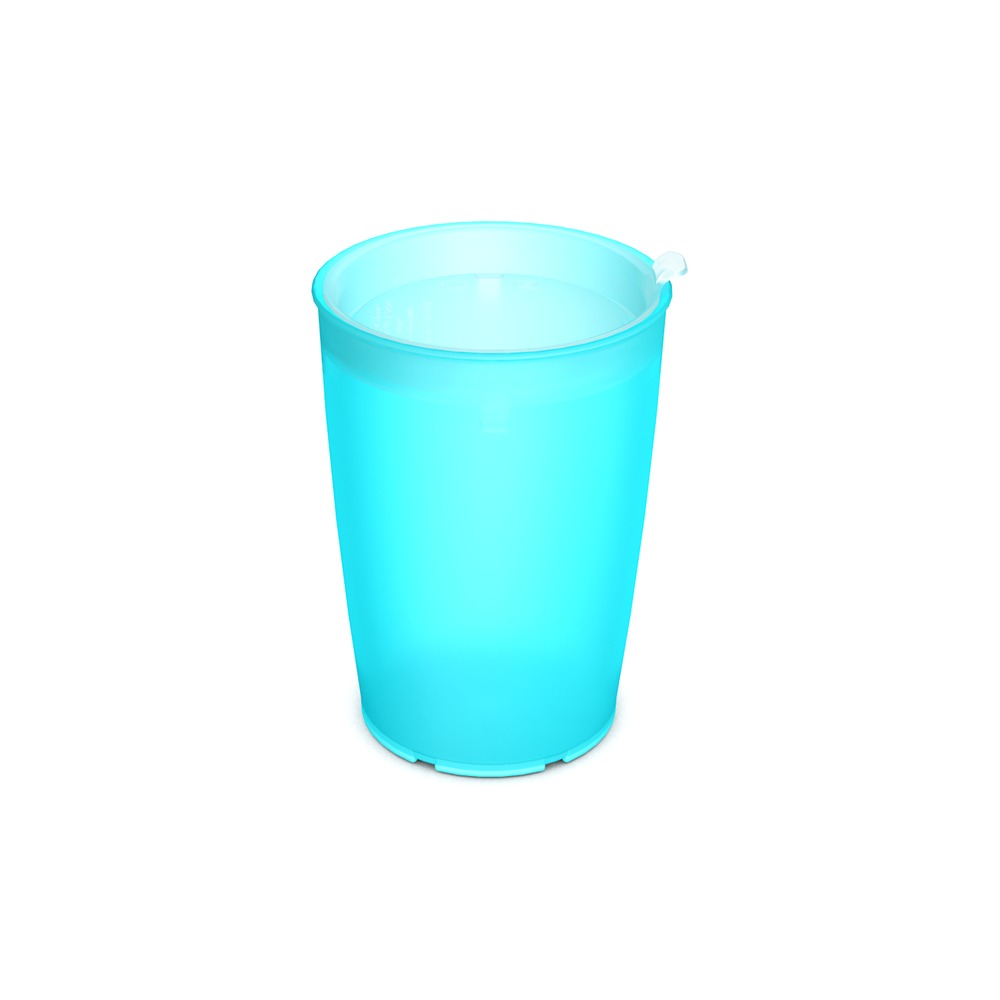 Cup scale with discreet drinking lid