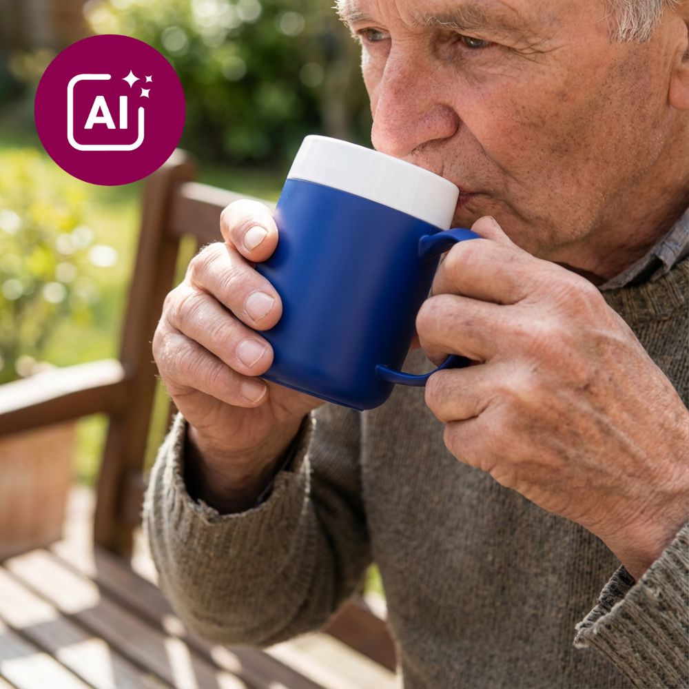 Mug with double wall