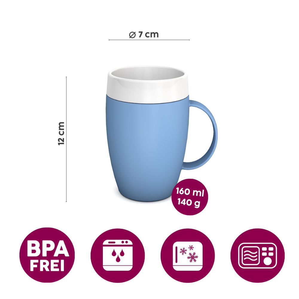 Mug with internal cone with therapeutic drinking lid