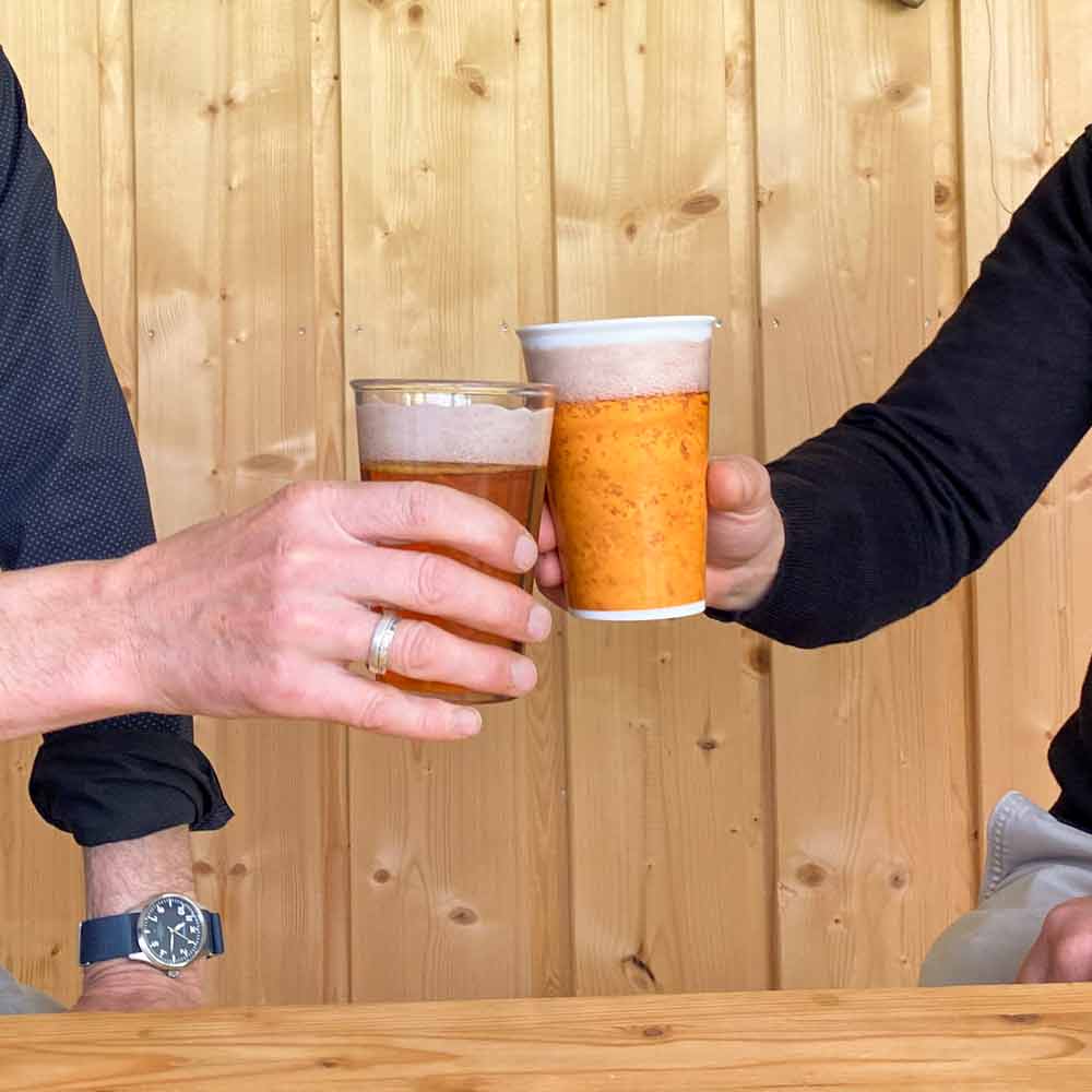 Great Gloria beer-edition with drinking lid