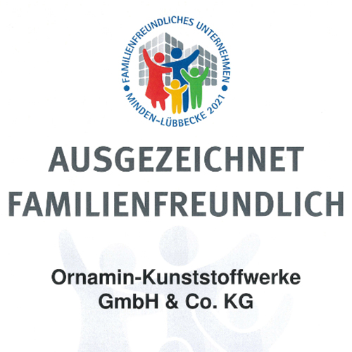 ORNAMIN-Auszeichnungen und Zertifikate-Familienfreundlich