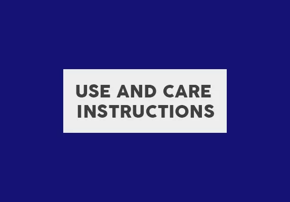 Gebrauchs-und-Pflegehinweise - Cover - EN