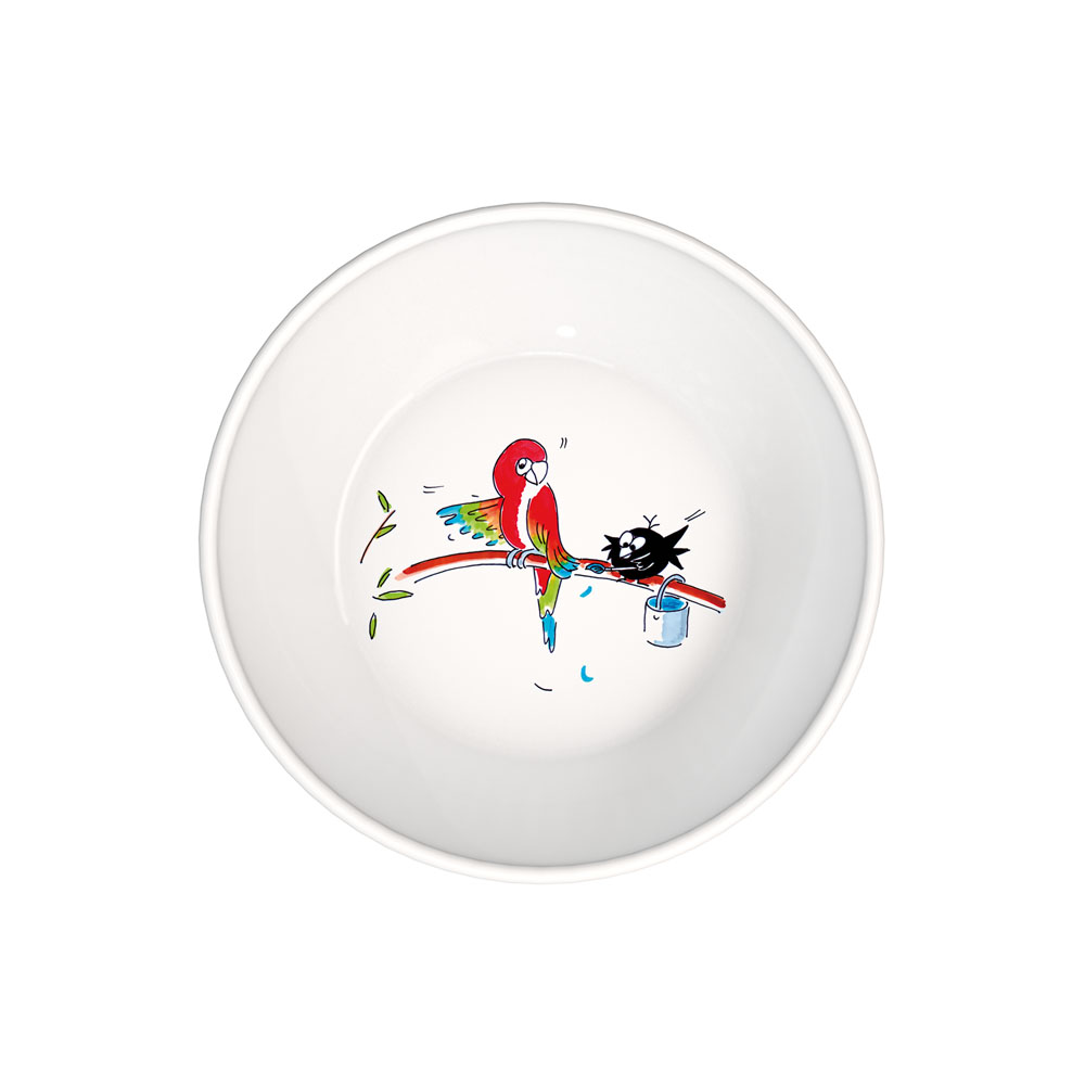 SOUP PLATE WITH CHILDREN'S DESIGN