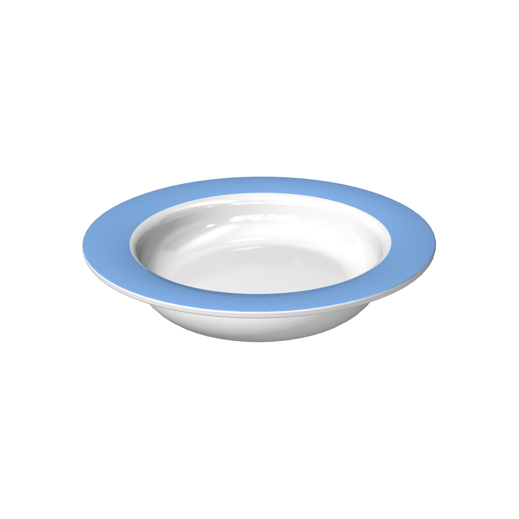 Bowl with sloped base