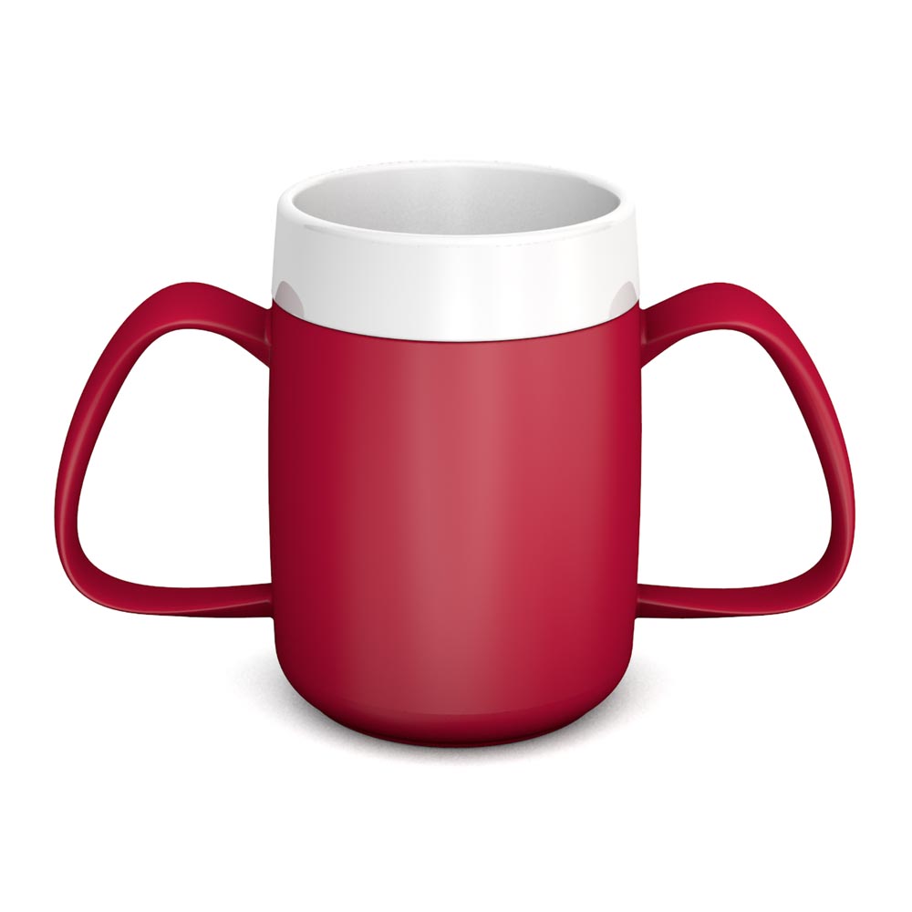 Two handled mug with internal cone Two handled mug with internal cone