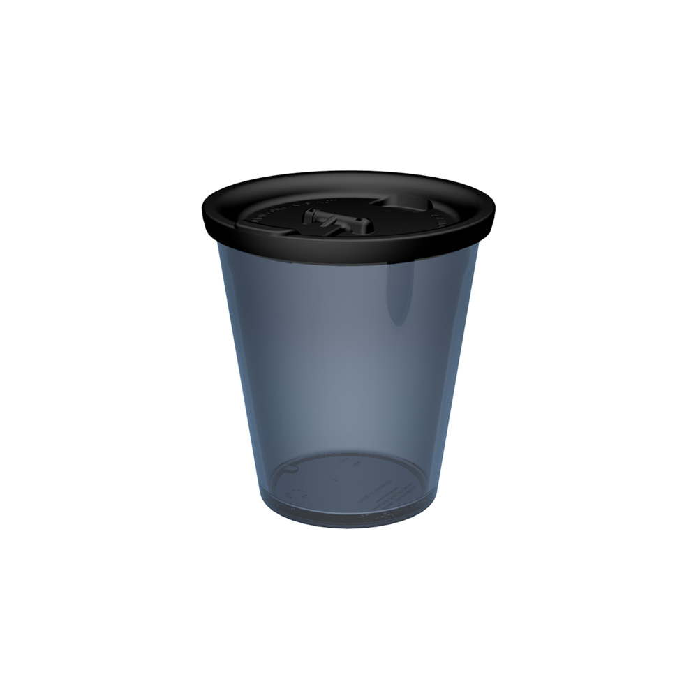 Moving Martha with drinking lid