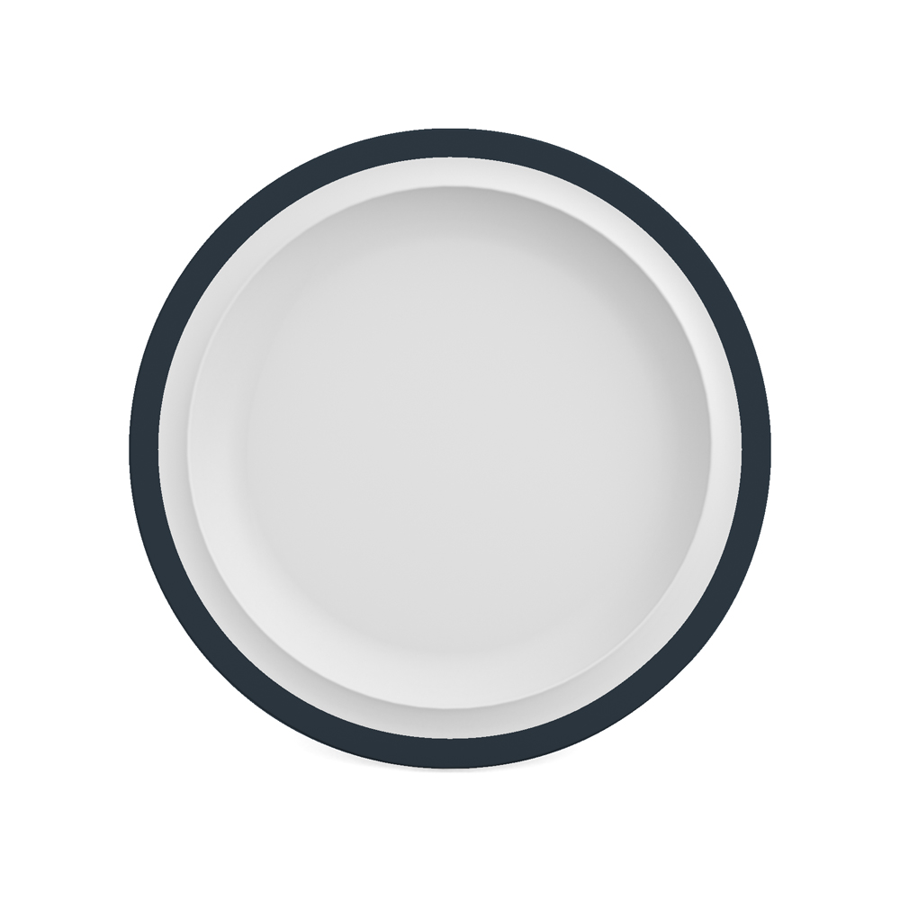 Set of 4 classic breakfast plates