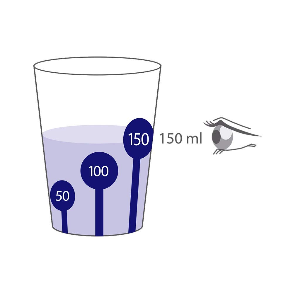 Non-Slip Cup with Scale and discreet Drinking Lid