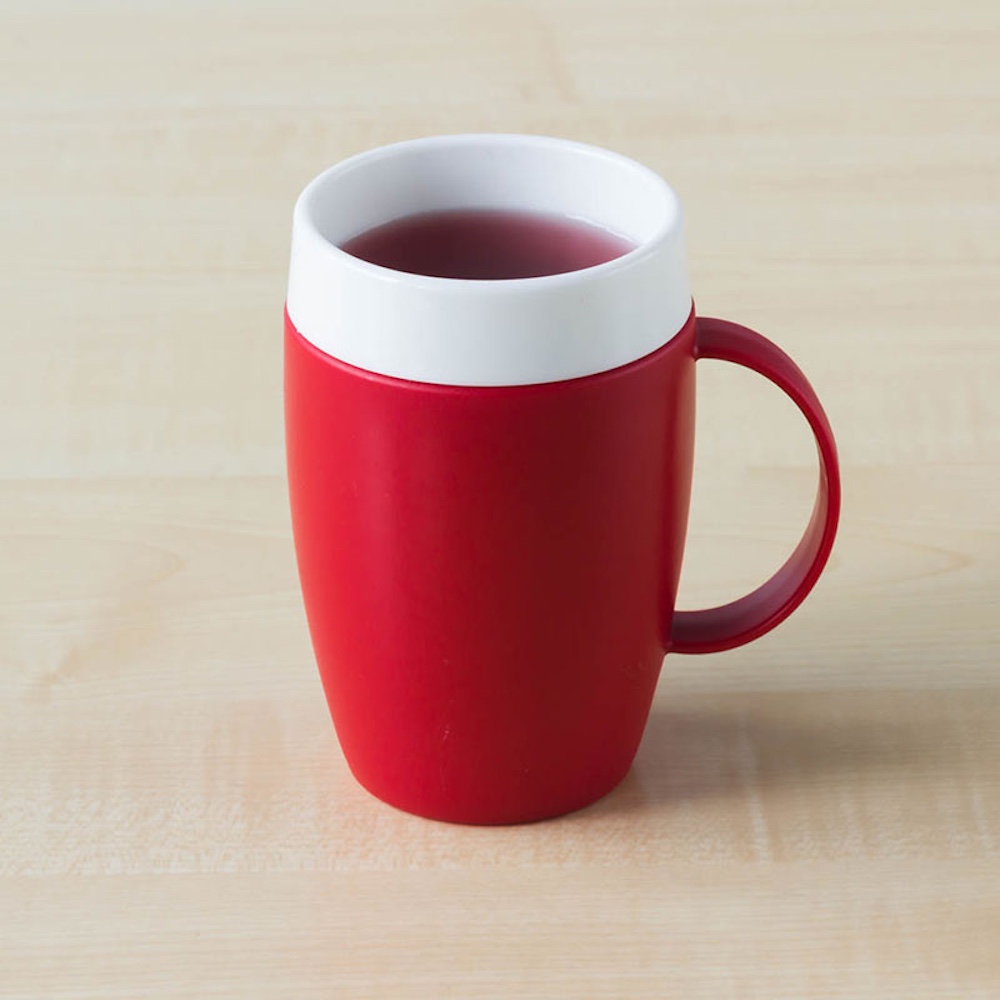 Mug with internal cone