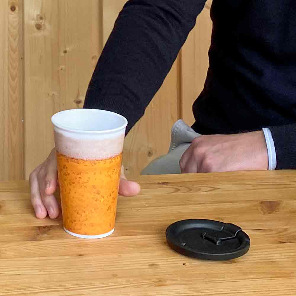 Great Gloria beer-edition with drinking lid