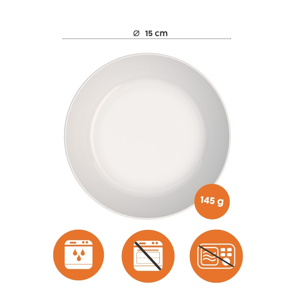 Dessert plate Pure